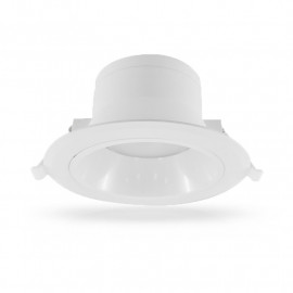 Downlight LED Blanc rond Basse Luminance Ø190mm 20W 3000°K