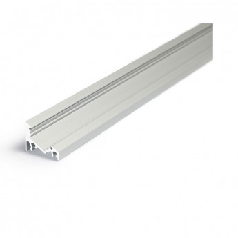 Profilé aluminium anodisé 30 ou 60° 1m pour ruban LED