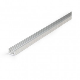 Profile Fin Aluminium Brut 1m pour bandeaux LED