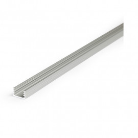 Profile Fin Aluminium Anodisé 2m pour bandeaux LED