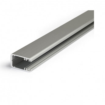 Profile Glass Line Aluminium Anodisé 2m pour bandeaux LED