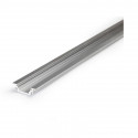 Profile Rainure Aluminium Brut 1m pour bandeaux LED