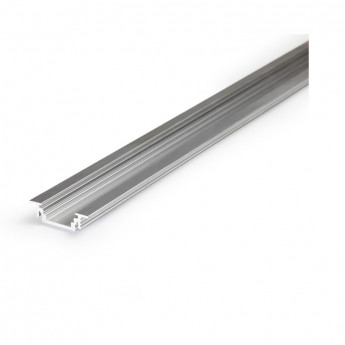 Profile Rainure Aluminium Brut 2m pour bandeaux LED 14,4mm