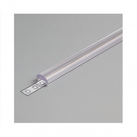 Diffuseur Lentille 60° Profile 15.4mm Transparent 1m pour bandeaux LED