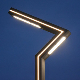 Lampadaire Eclairage Public Voie Piéton LED 50W 4m GS
