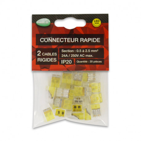 Connecteurs de câble / jaune / 2,5 - 6 mm² / 10 pcs seulement 3,40 €