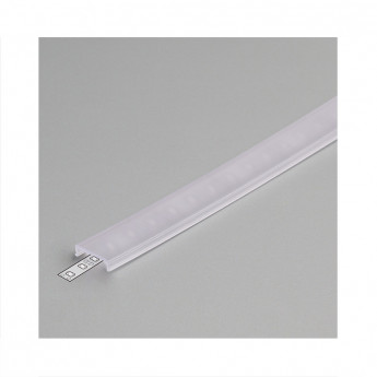 Diffuseur Clip Profile 17.6mm Transparent 1m pour bandeaux LED