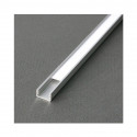 Profile Fin Aluminium Brut 1m pour bandeaux LED