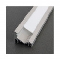 Profile Angle 30/60° Aluminium Anodisé 1m pour bandeaux LED