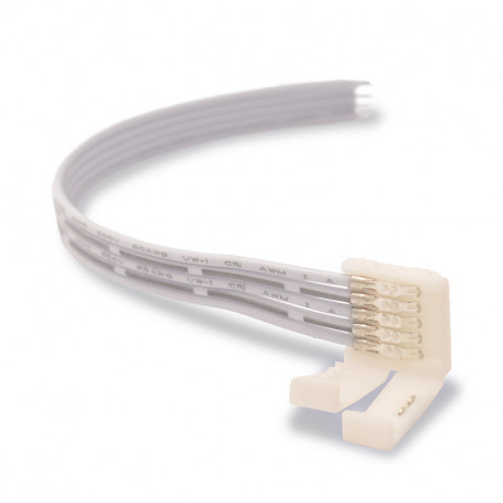 Connecteur ruban led RGB avec câble - Prise femelle