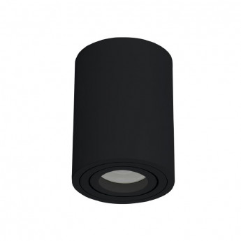 Support de Spot Saillie GU10 (sans ampoule) Cylindre Noir
