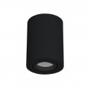 Support de Spot Saillie GU10 (sans ampoule) Cylindre Noir