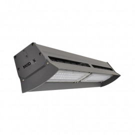 Lampe industrielle LED Intégrées gris anthracite 200W 24200 LM 4000K