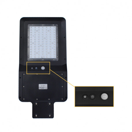 Colter M Lampe solaire LED 40W télécommande et capteur de mouvement