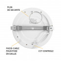 Plafonnier LED Blanc Ø220 18W CCT DIMMABLE