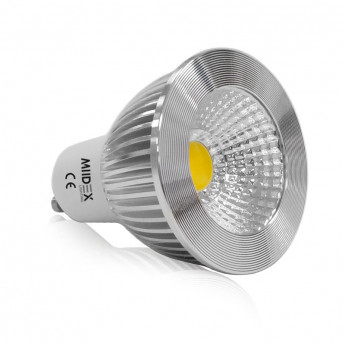 Ampoule LED GU10 Spot 6W 3000°K Dimmable Aluminium 75°