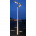 Lampadaire Eclairage Public Voie Piéton LED 80W 3,5m GS