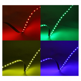 Bandeau LED RGB 5 m 60 LED/m 9W/m IP54 12V