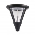 Lanterne sur mat LED YS5 Gris Anthracite 60W IP65 IK10 3000°K